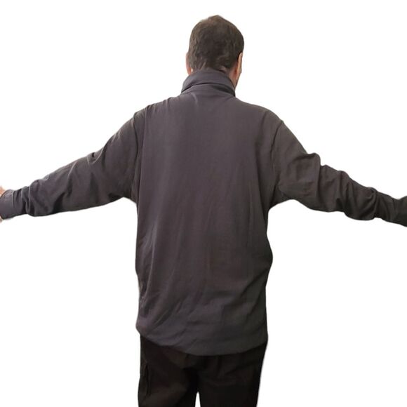 Shaquille O'Neal Drop Needle Big and Tall Men's Mock Neck Long Sleeve 3XLT - Picture 4 of 6